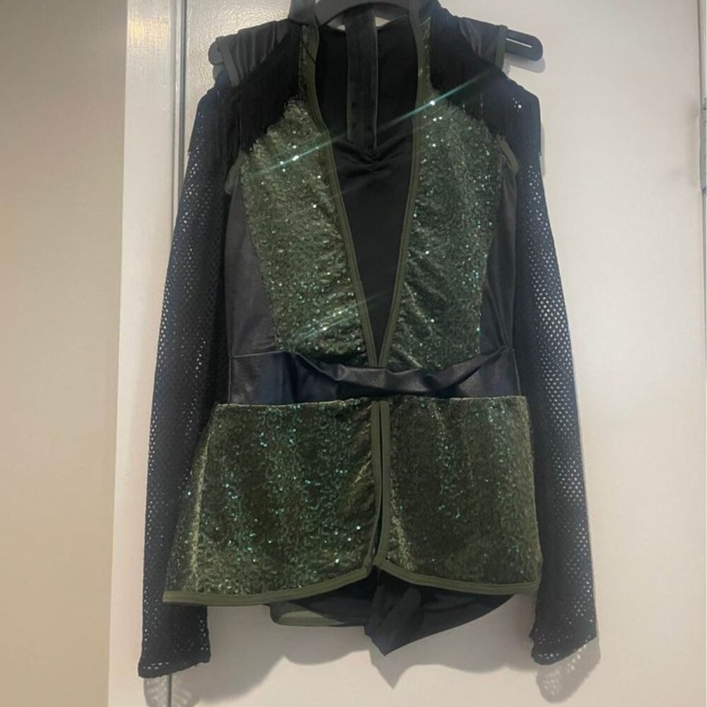 Adult Medium Weissman Costume - Green and Black